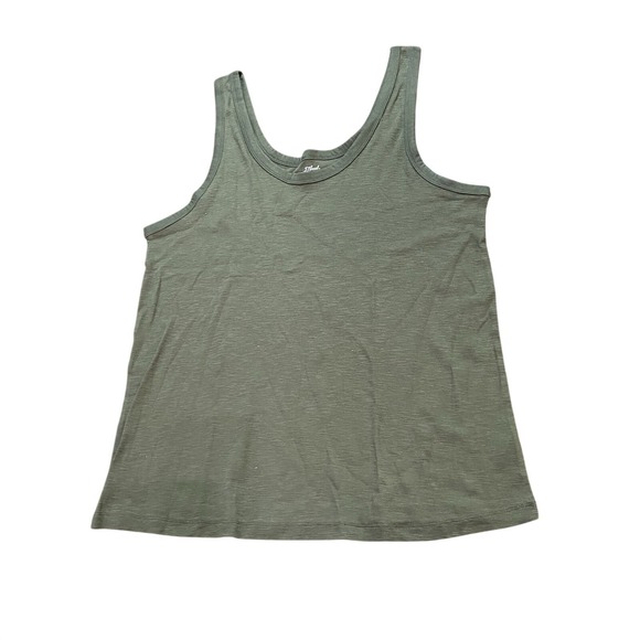 Universal Thread Tops - Universal Thread NWT Army Green Tank Top 2X Casual Basic Sleeveless Summer